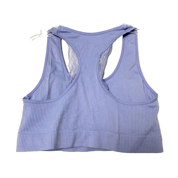 Tranquil & True Bra Bralette Sport Bra Blue Sky Size 1X Wire Less - Picture 2 of 10